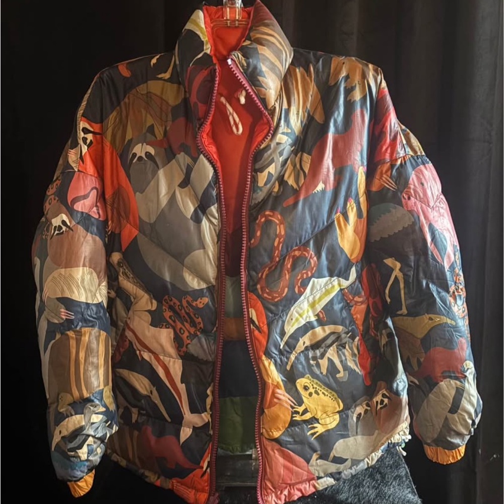 Farm Rio Reversible Rare Patterned Men's Jacket